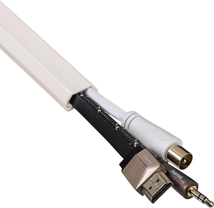 Image du produit Hama Conduit de câbles en PVC, carré (Conduit, 100 cm)