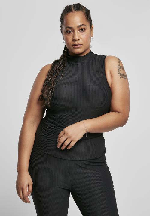 Produktbild Urban Classics Ladies Sleeveless Rib Turtleneck Body (5XL)