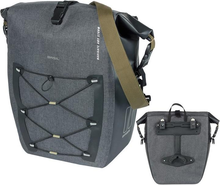 Immagine prodotto Basil Navigator Storm Mik Side L (31 l, Borsa portapacchi)