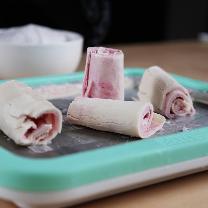 Actual product image Stoneline Ice Cream Rolls Maker, ice cream platter for homemade ice cream | Mint (CH plug)