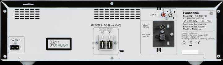 Produktbild Panasonic SC-AKX710E-K (WLAN, CD Player, 1x 2000 W)