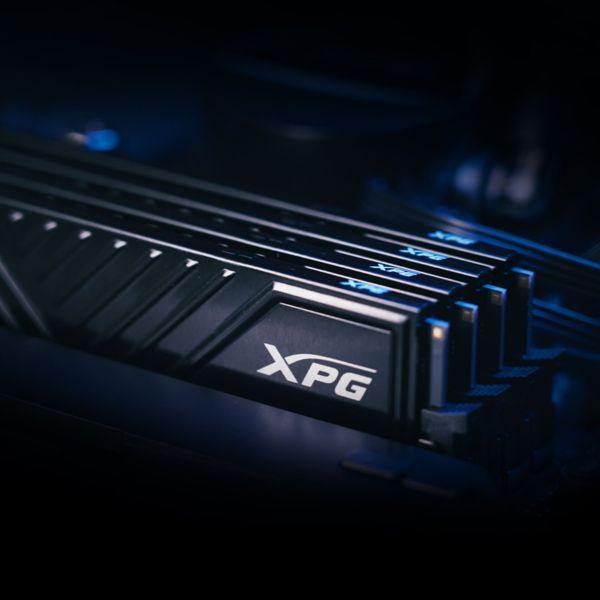 Immagine prodotto Adata DDR4 16GB 3200-16 XPG D35 bk Vassoio singolo (1 x 16GB, 3200 MHz, DDR4-RAM, U-DIMM)