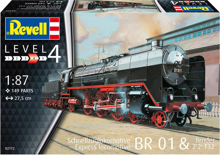Image du produit Revell Locomotive de train rapide BR01 avec tender 2'2' T32