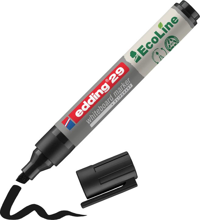 Image du produit Edding Marqueur pour tableau blanc 29 (Noir, 5 mm, 1 x)