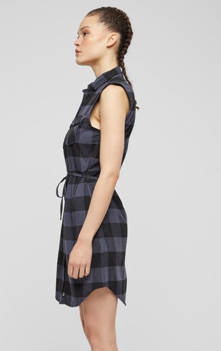 Actual product image Brandit Ladies Gracey Longshirt Top Size XXL Colour Black/Grey (XXL)