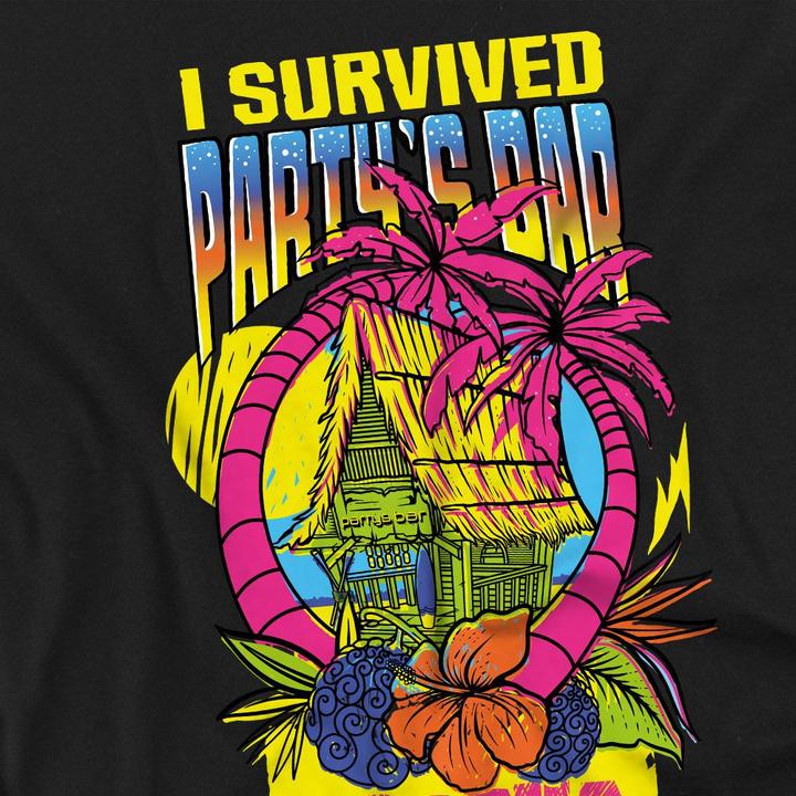 Image du produit One Piece - T-shirt SURVIVED PARTY'S BAR - Homme (XL)