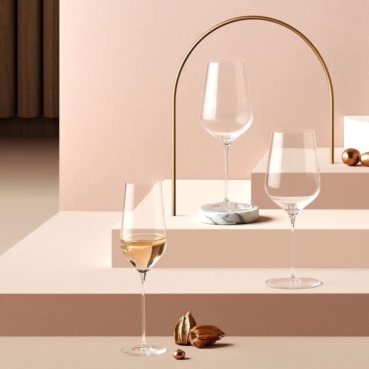 Immagine prodotto Nude Glass Stelo Zero Trio (42 cl, 3 Occhiali, Bicchieri da vino bianco)