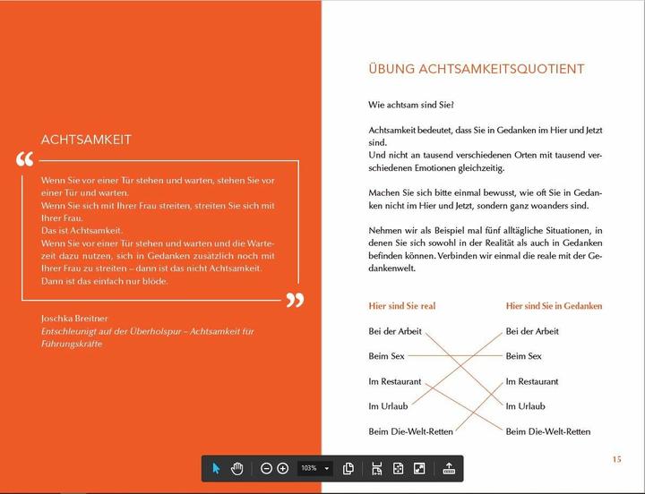 Produktbild Achtsam morden - Das Übungsbuch nach der Joschka-Breitner-Methode (Deutsch, Karsten Dusse, 2021)