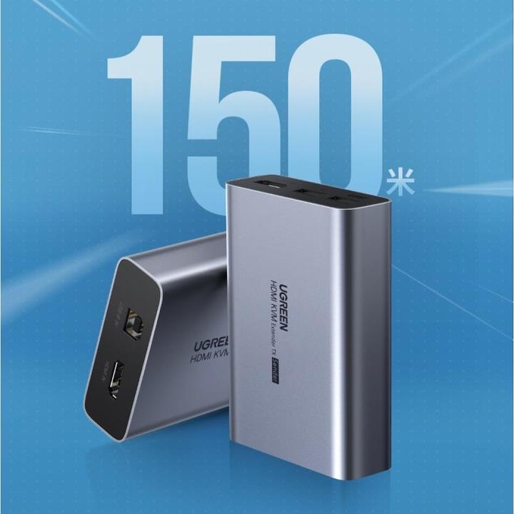 Actual product image Ugreen HDMI over Ethernet Extender