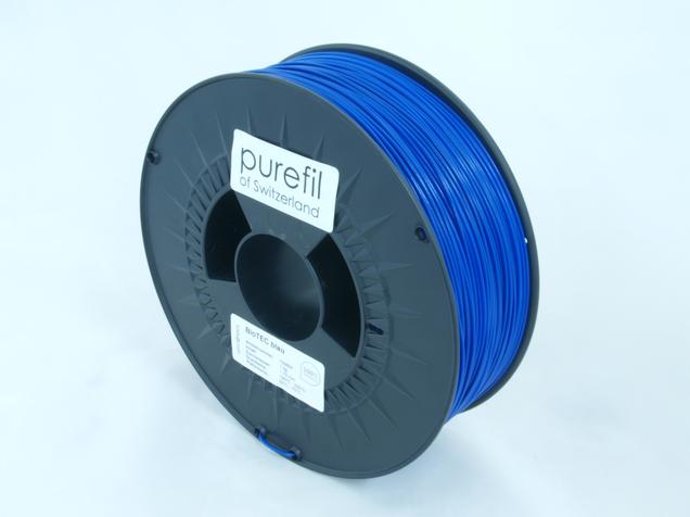 Actual product image Purefil Filament (bioTEC, 1.75 mm, 1000 g, Blue)