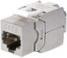 Actual product image equip Keystone socket CAT 8.1 tool-free set of 8 (Keystone module)