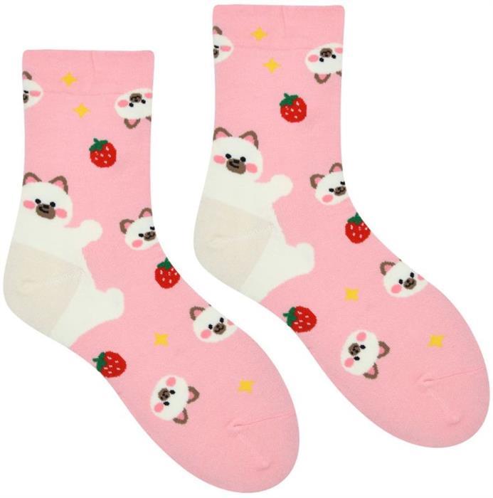 Produktbild Musthaves Socken Motiv Katzen (38 - 45)
