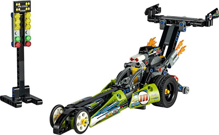Actual product image LEGO Dragster race car (42103, LEGO Technic)