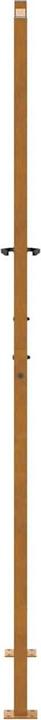 Produktbild VidaXL Gartentor 105x205 cm Wetterfester Stahl Wellen-Design Zauntor