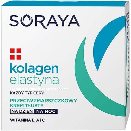 Image du produit Soraya Crème anti-rides au collagène et à l'élastine Jour et Nuit 50Ml (50 ml, Crème 24h)