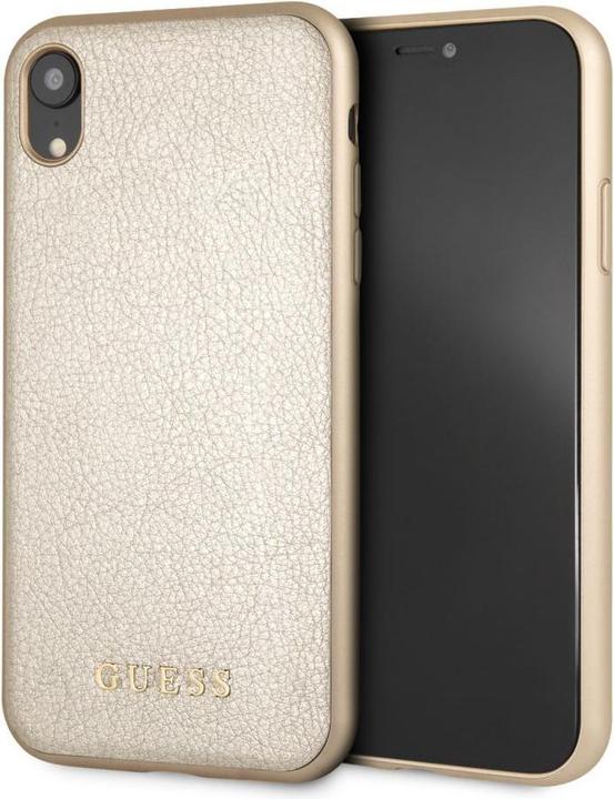 Image du produit Guess iPhone XR Iridescent PU Leather Hard Case (Apple iPhone XR)