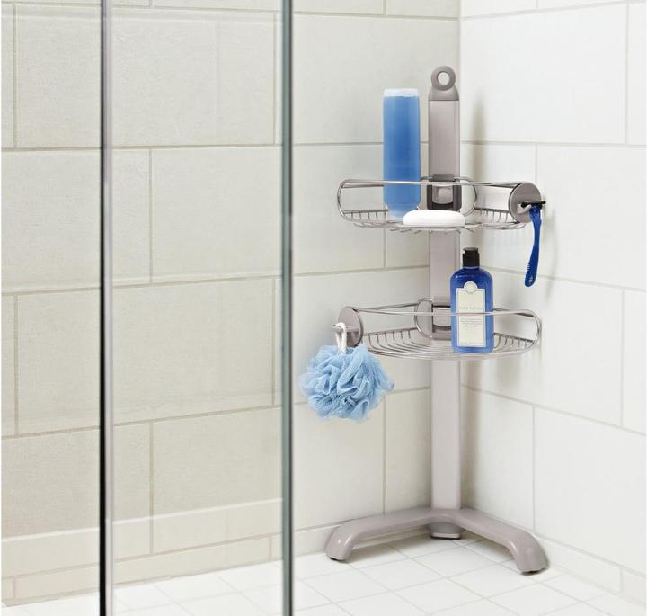 Image du produit Simplehuman Chariot de douche (18 x 29.5 x 78 cm)