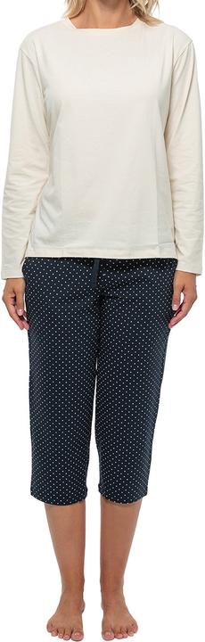 Cream, Blue Dotted