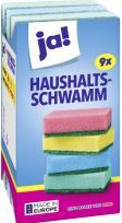 Produktbild ja! haushaltsschwamm 9er., 9er Pack (9 Stk.)