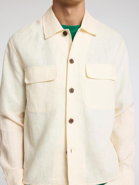 Actual product image Selected Homme 100% linen overshirt (52)