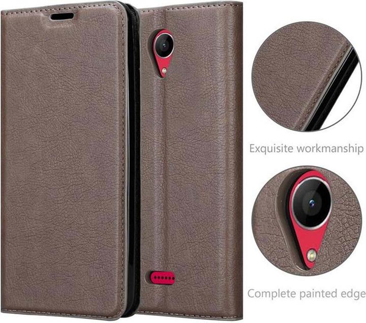 Produktbild Cadorabo Book Invisible Magnet Cover (Wiko Freddy)