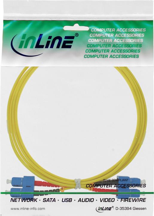 Actual product image InLine LWL Duplex cable (CAT7, 2 m)