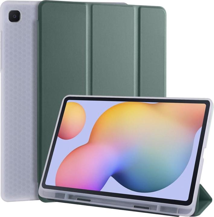 Actual product image König Design Protective Tablet Case for Samsung Galaxy Tab S6 Lite Case Cover Case Green (Galaxy Tab S6 Lite)
