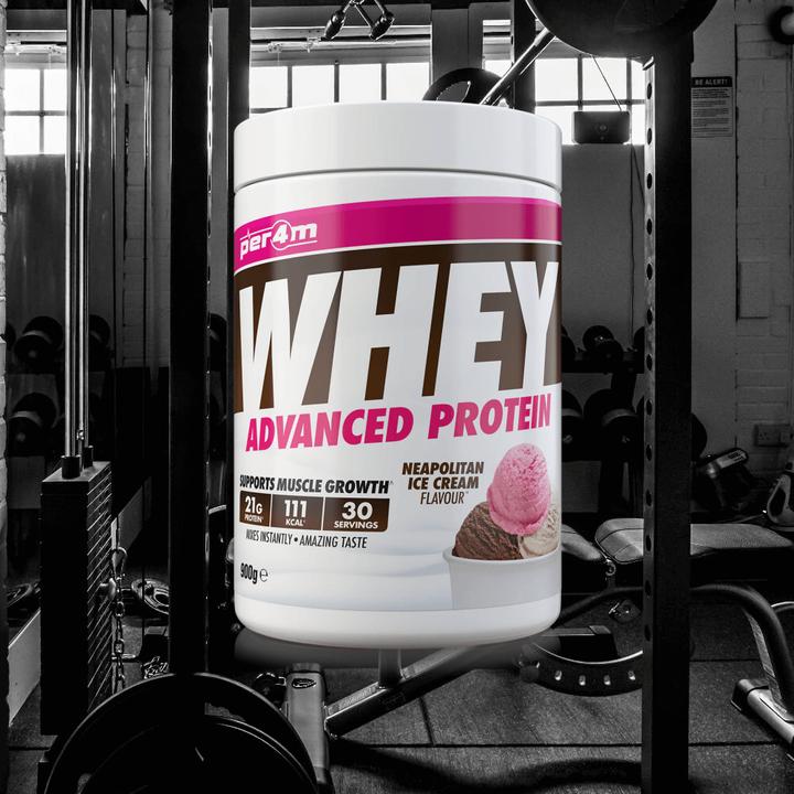 Image du produit Per4m Protéine Whey avancée (Crème glacée napolitaine, 1 pcs, 1069 g)