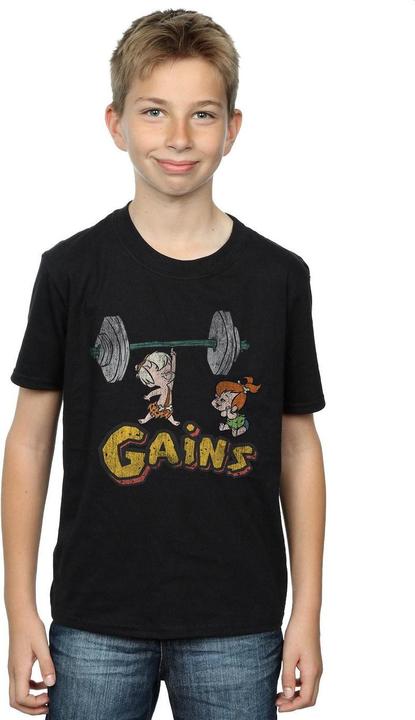 Produktbild The Flintstones Bam Bam Gains Distressed TShirt Jungen (140, 146)