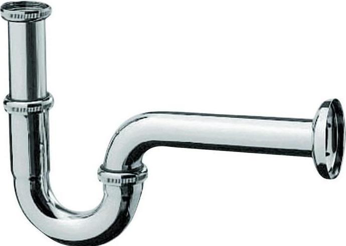 Image du produit hansgrohe HG Siphon tubulaire modèle standard chrome (Siphon tube, 1 1/4")