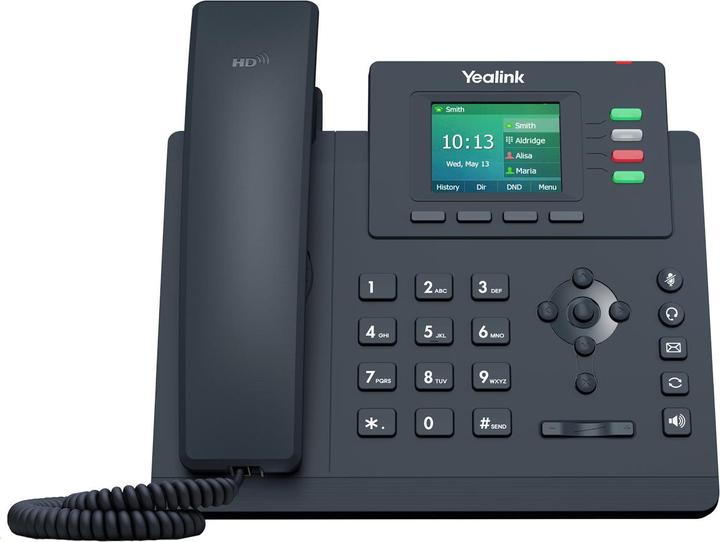 Actual product image Yealink Téléphone SIP T34W 4 comptes Giga PoE Wifi