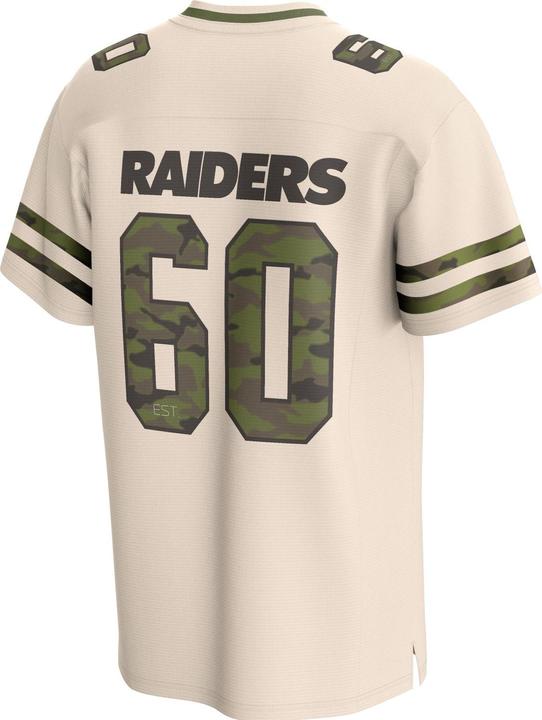 Immagine prodotto Fanatics Las Vegas Raiders NFL Supporters Jersey sand camo - L (L)