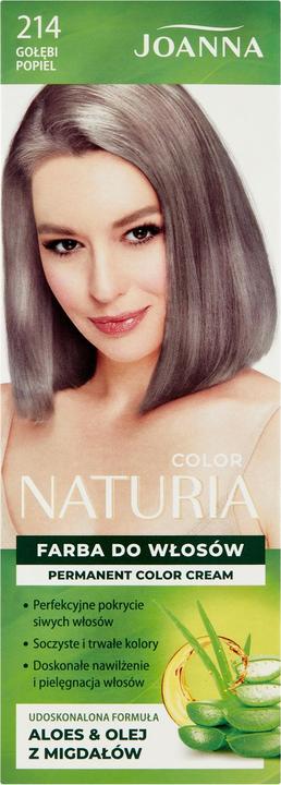 Joanna Naturia Colour Hair Dye 214 Pigeonsh (214 Gołębi Popiel)