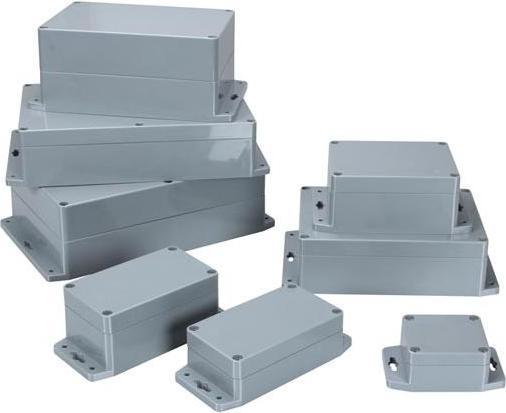 Actual product image HP Autozubehör ABS HOUSING WITH MOUNTING FLANGE - WATERPROOF - 222 x 146 x 75 mm (Housing)