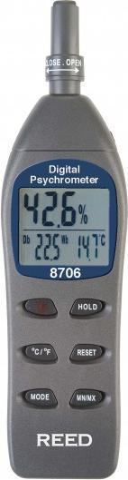 Produktbild Reed Instruments REED 8706 Feuchtigkeits- und Temperatur-Messgerät
