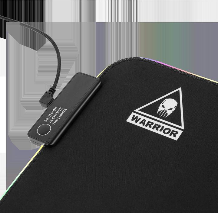 Actual product image Krüger&Matz Warrior LED mouse and keyboard pad