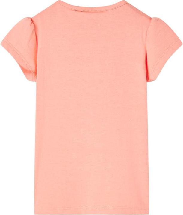 Produktbild VidaXL Kinder-T-Shirt Korallenrosa 92,Material: 95 % Baumwolle. 5 (92)