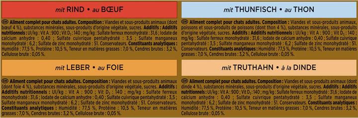 Image du produit Gourmet Or (Adulte, 4 pcs, 340 g)