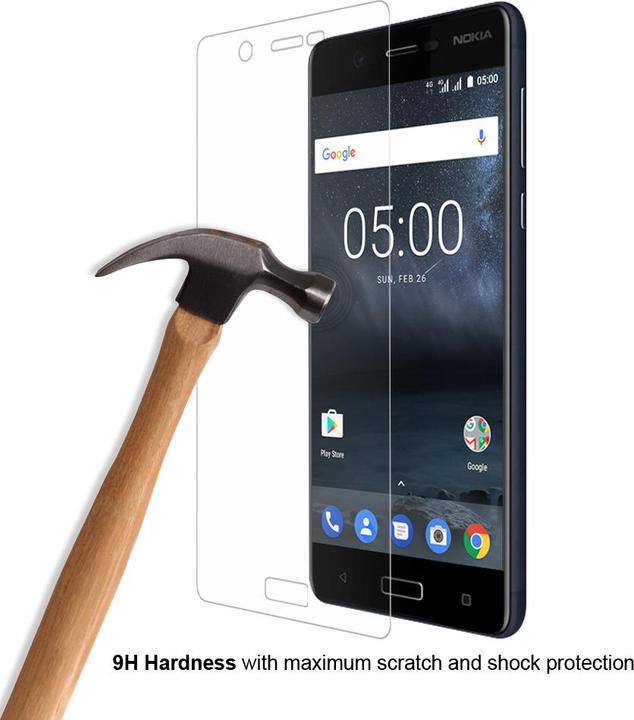Produktbild Eiger EGSP00133 Displayschutzfolie für Mobiltelefone Anti-Glare Bildschirmschutz Nokia (e) (1 Stück, Nokia 5)