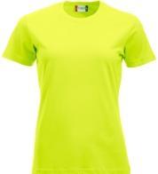 Produktbild Clique Damen T-Shirt Classic-T 029361, Baumwolle, warnschutz grün, Grösse L (L)