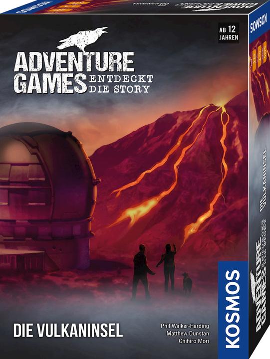 Actual product image Kosmos Adventure Games: The volcanic island (German)