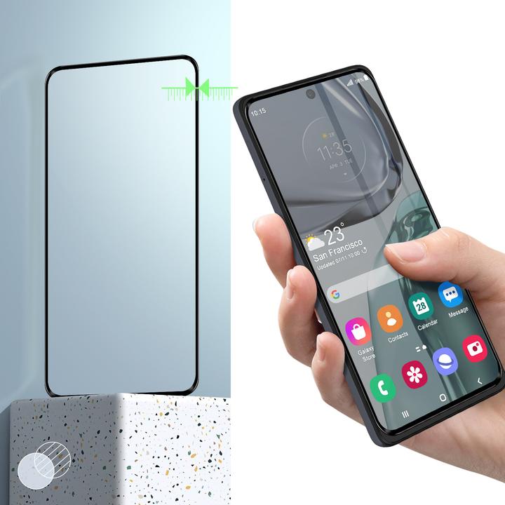 Image du produit Avizar Film de protection d'écran en verre de dureté 9H (1 pièce(s), Motorola Moto G62 5G)
