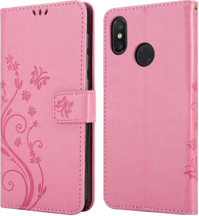 Productafbeelding Cadorabo Bloemen Boekomslag (Xiaomi Mi 8)