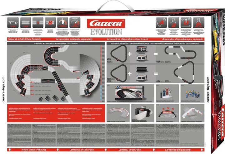 Actual product image Carrera Evolution Super Cars