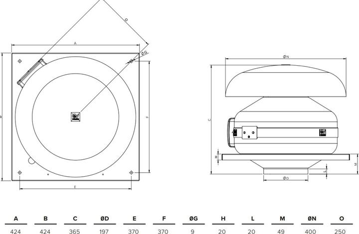 Immagine prodotto Vortice CA 100 MD E RF