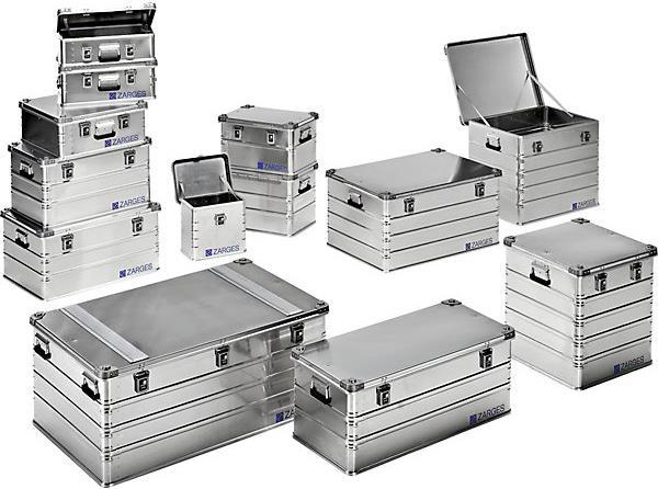 Actual product image Zarges Aluminium transport box