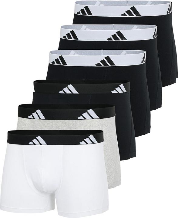 Actual product image adidas 6 Pack Active Flex Cotton Retro Short / Pant (M, pack of 6)