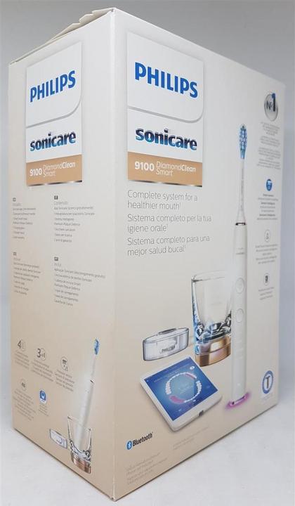 Actual product image Philips HX9901/63 Sonicare Diamondclean Smart 9100 Electric Sonic Toothbrush, App, Rose Gold (Sonic toothbrush)