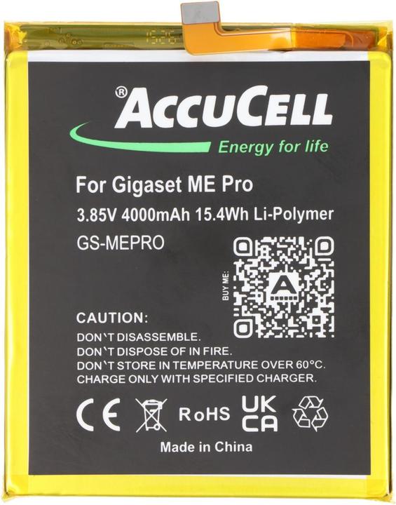 Actual product image AccuCell Gigaset ME Pro battery