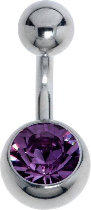 Image du produit Bijouteria Piercing nombril (Titane, Cristallin)